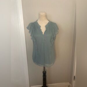 Lauren Conrad Blue Blouse